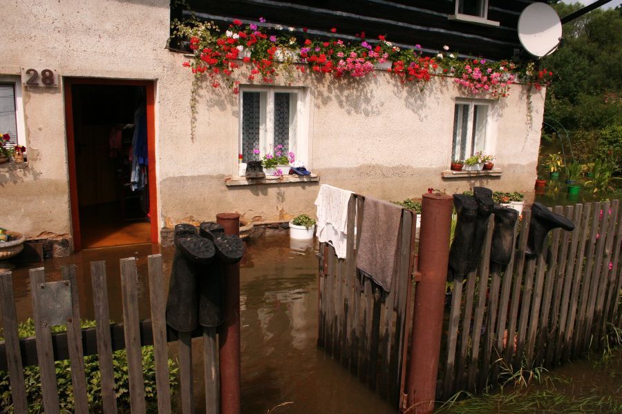 povodně srpen 2010 Ploučnice