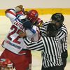 Hokej, EHT, Česko - Rusko: Nikita Zajcev