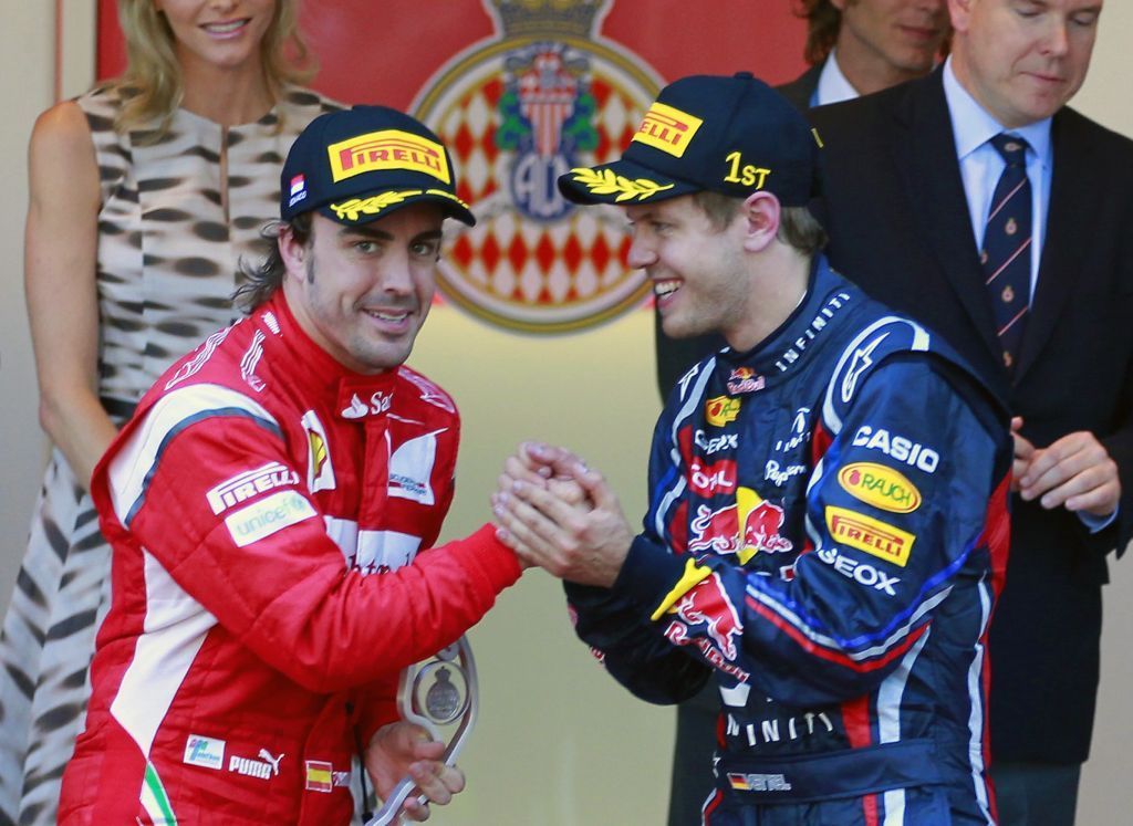 VC Monaka: Vettel, Alonso