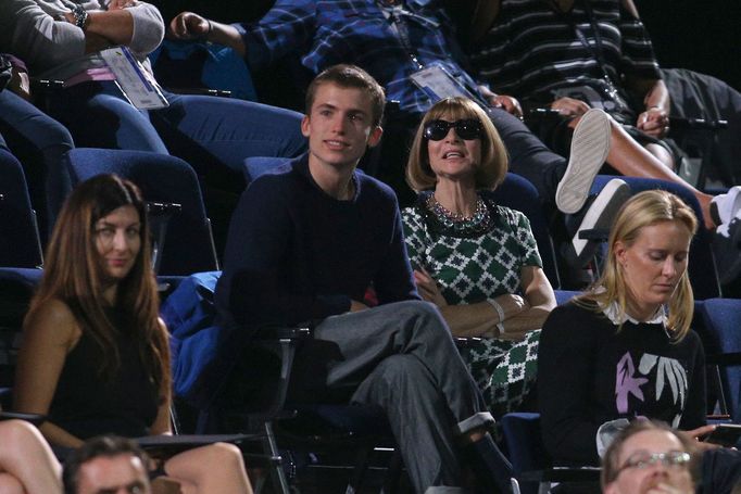 Šéfredaktorka časopisu Vogue, Anna Wintourová.