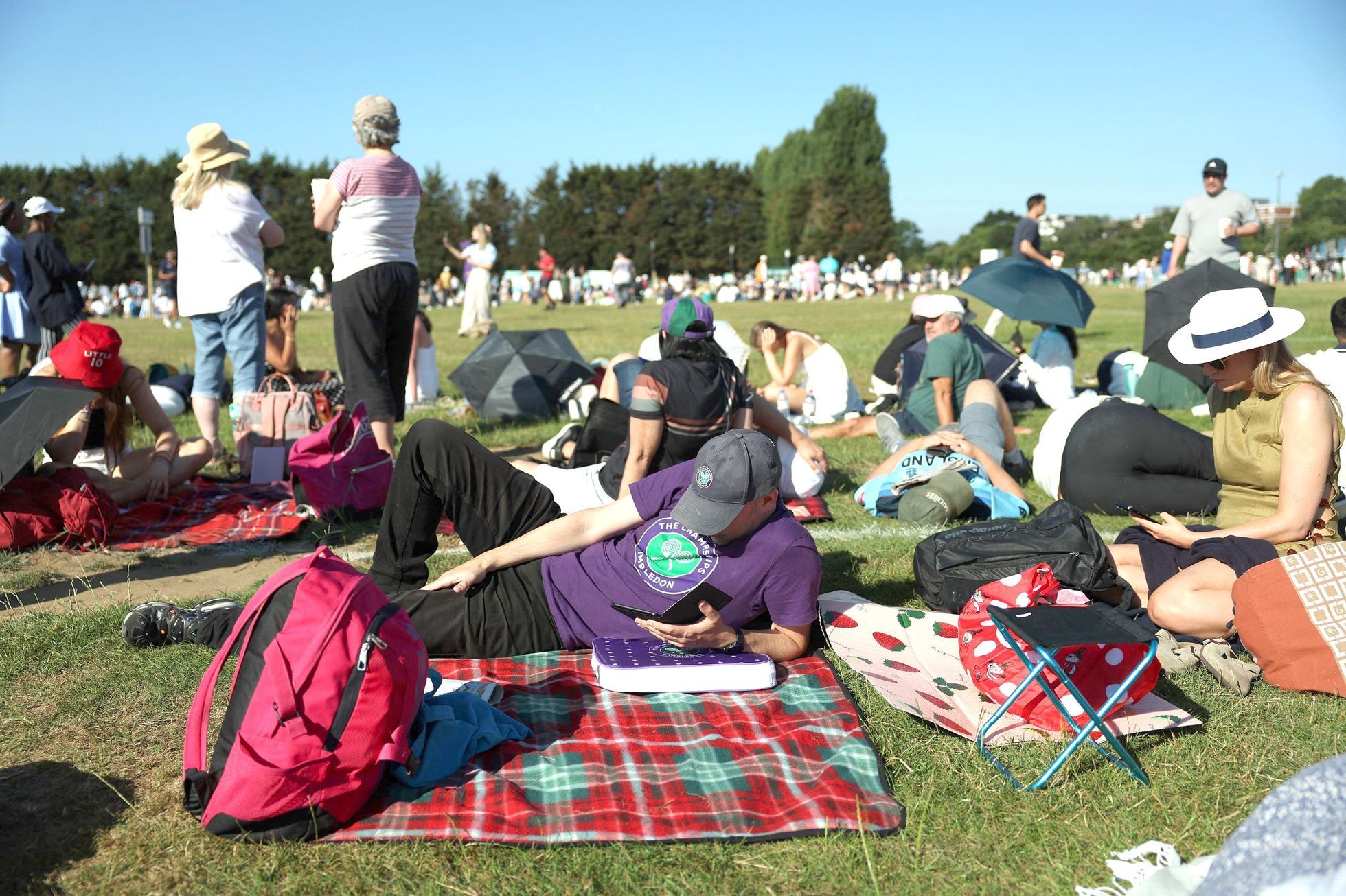 Wimbledon, fanoušci, styl, jahody, 2025