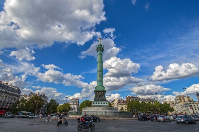 Place de la Bastille, Paříž