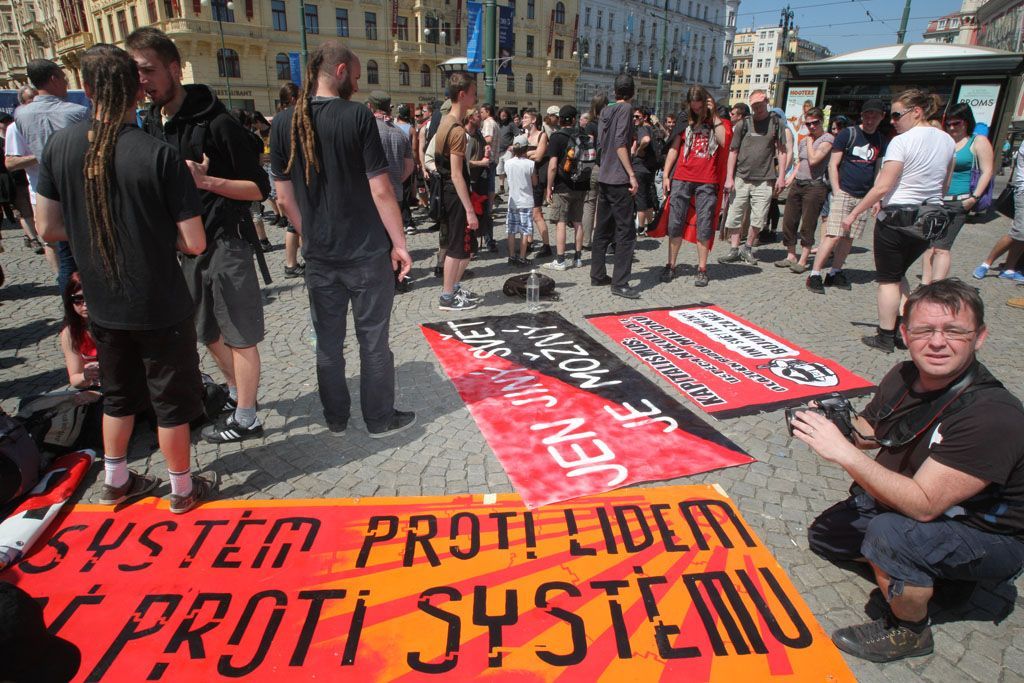 Anarchisté na 1.máje