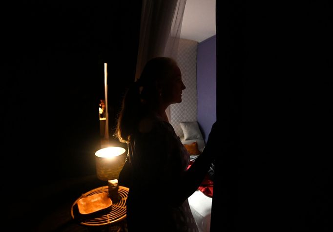 Snímek z výstavy Kolemjdoucí.