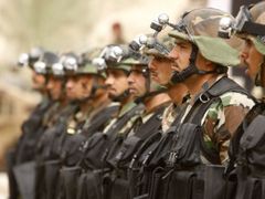 Nastoupená jednotka irácké armády