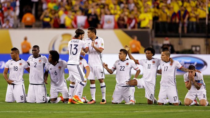 Kolumbijci se radují z postupu do semifinále Copy América po dvanácti letech.