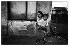 Romské děti v Trebišově