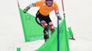 Ester Ledecká, vítězka SP ve snowboardingu 2015-16