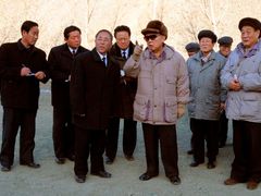 Vůdce posledního stalinistického režimu na světě Kim Čong-il.
