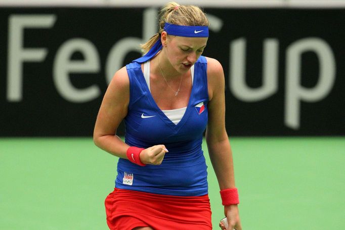 Fed Cup, ČR-Francie: Petra Kvitová