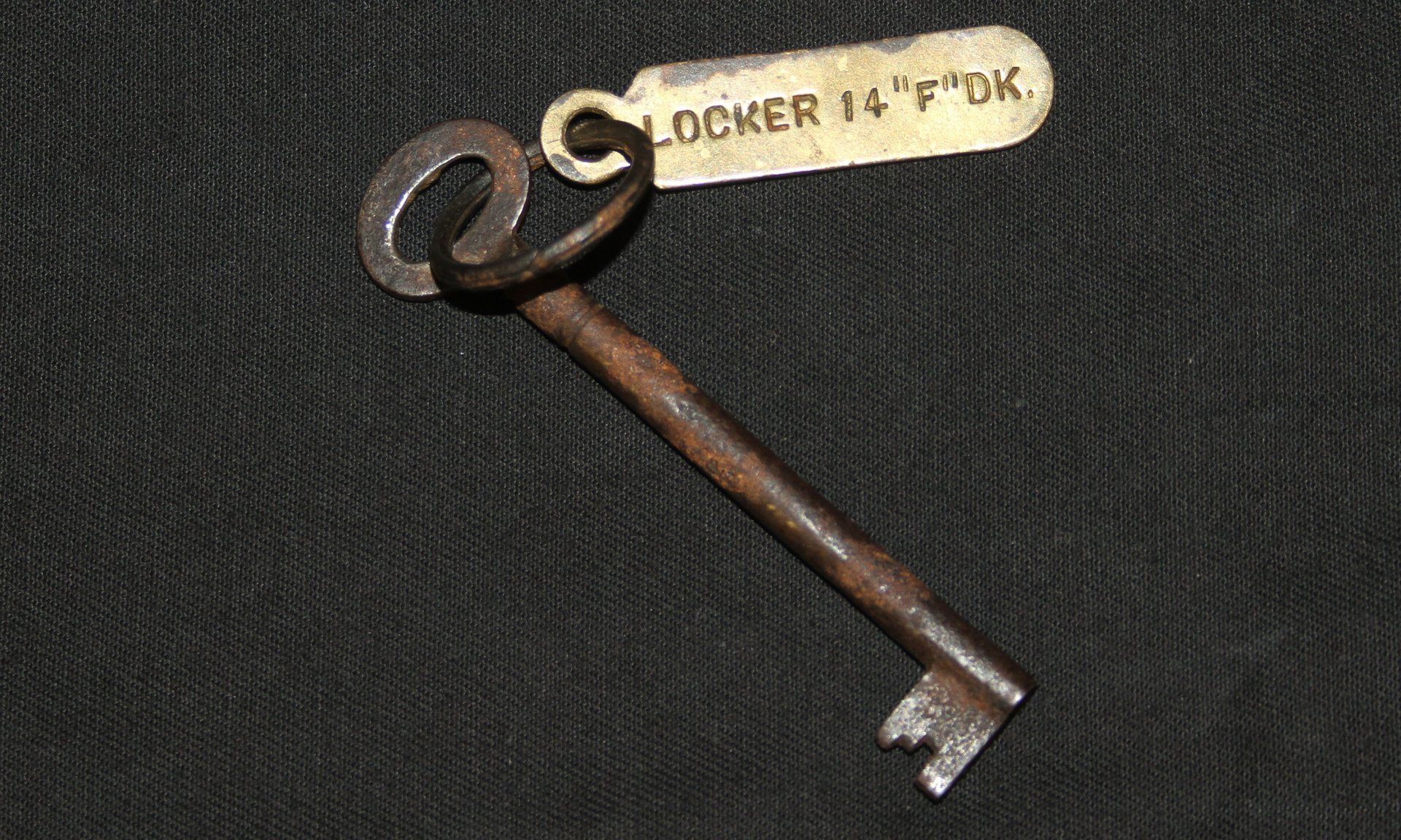 Rezavý klíček z Titaniku