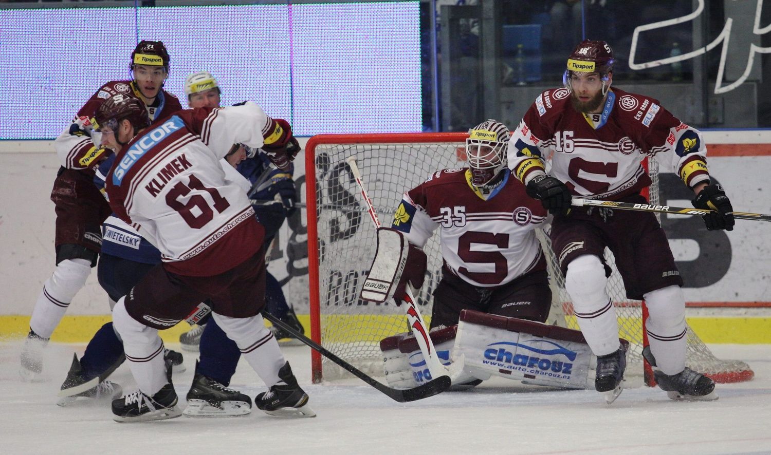 ELH, Plzeň-Sparta: Lukáš Klimek (61), Filip Novotný (35), Adam Polášek (16)