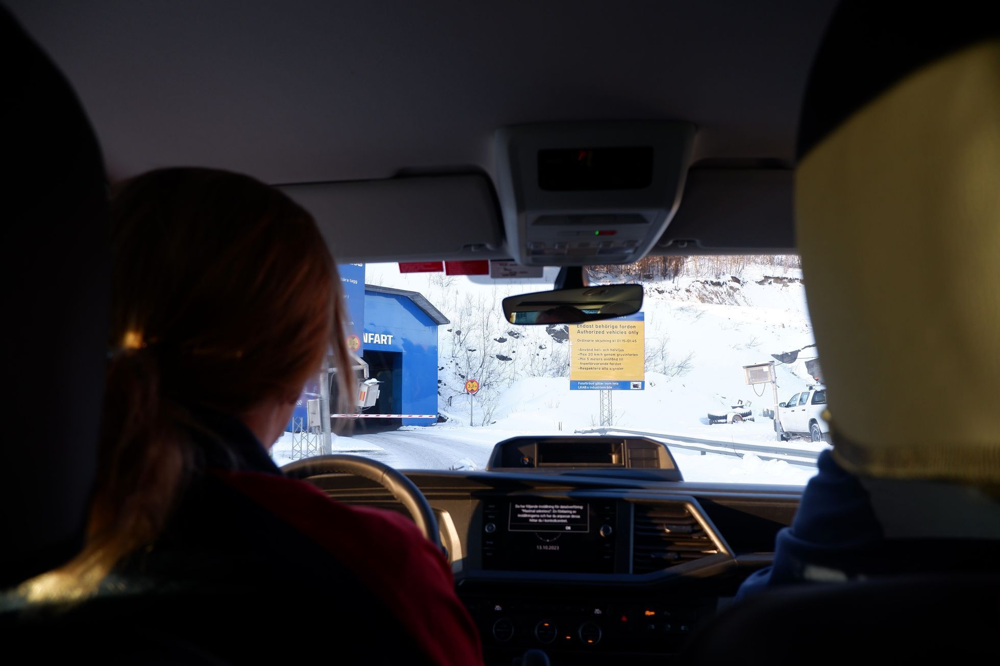 Kiruna důl železo SÚRAO Švédsko