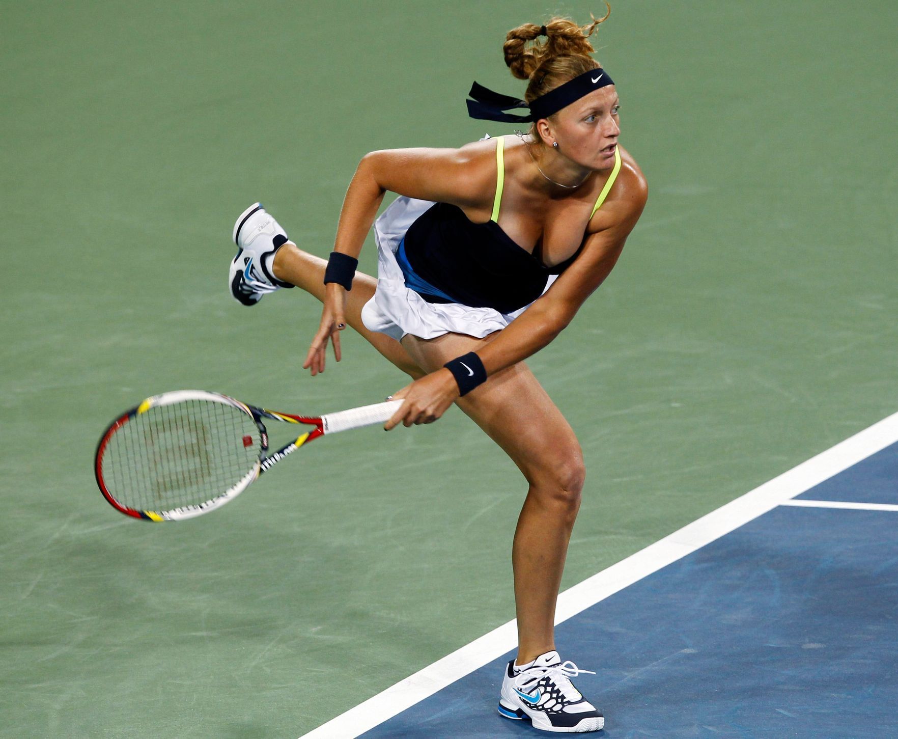 Petra Kvitová po osmi zápasech podlehla Kerberové