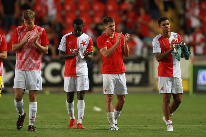 Smutek Slavie po odvetě 3. předkola LM Slavia - Ferencváros