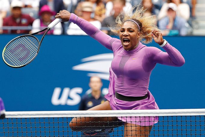 Serena Williamsová ve finále US Open 2019