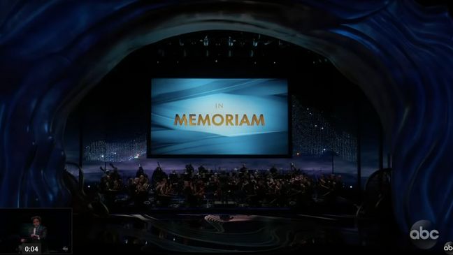 Oscars 2019 - In Memoriam