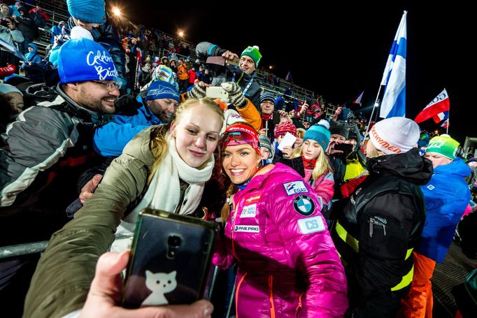 SP NMNM, sprint Ž: Gabriela Koukalová