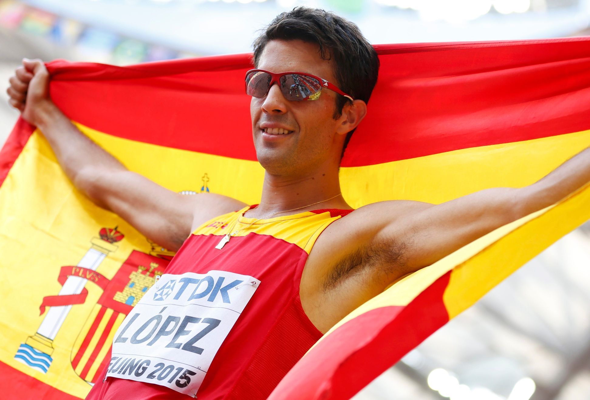 Miguel Angel López, vítěz chůze na MS v atletice