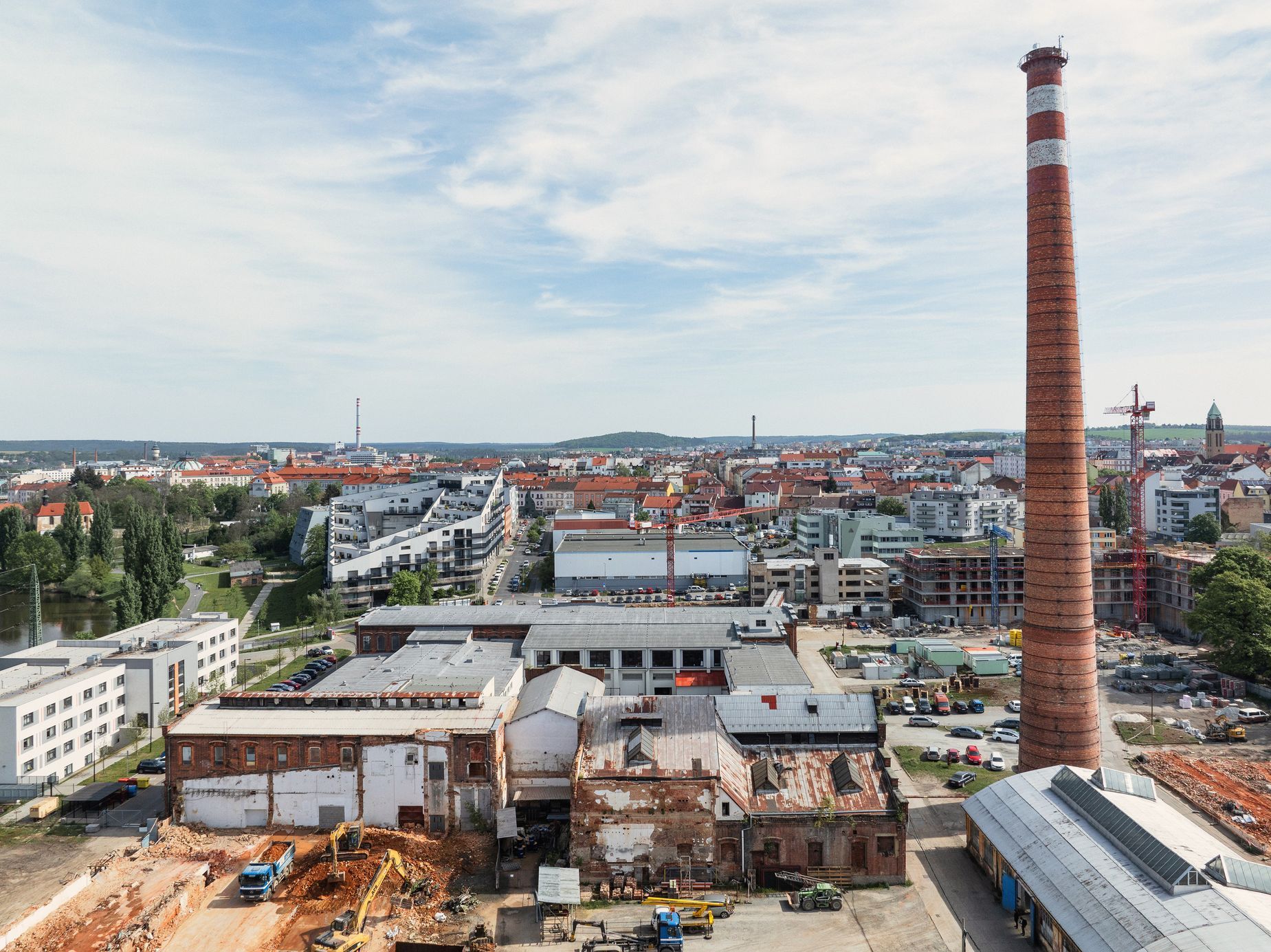 papírna, plzeň, továrna, rekonstrukce, revitalizace