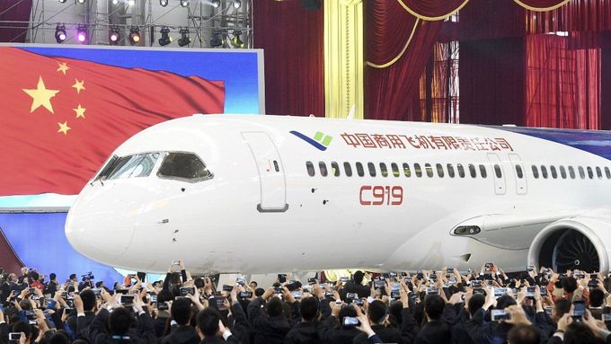 Čínský letoun C919