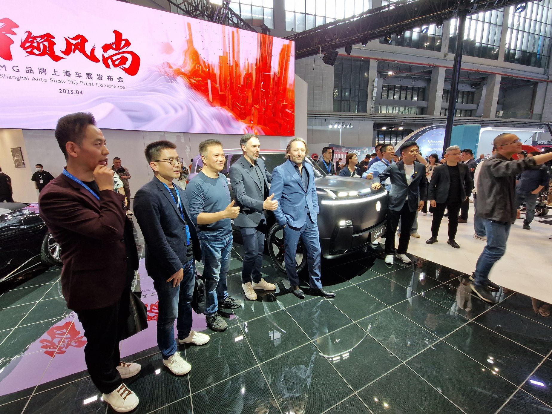 MG na autosalonu v Šanghaji