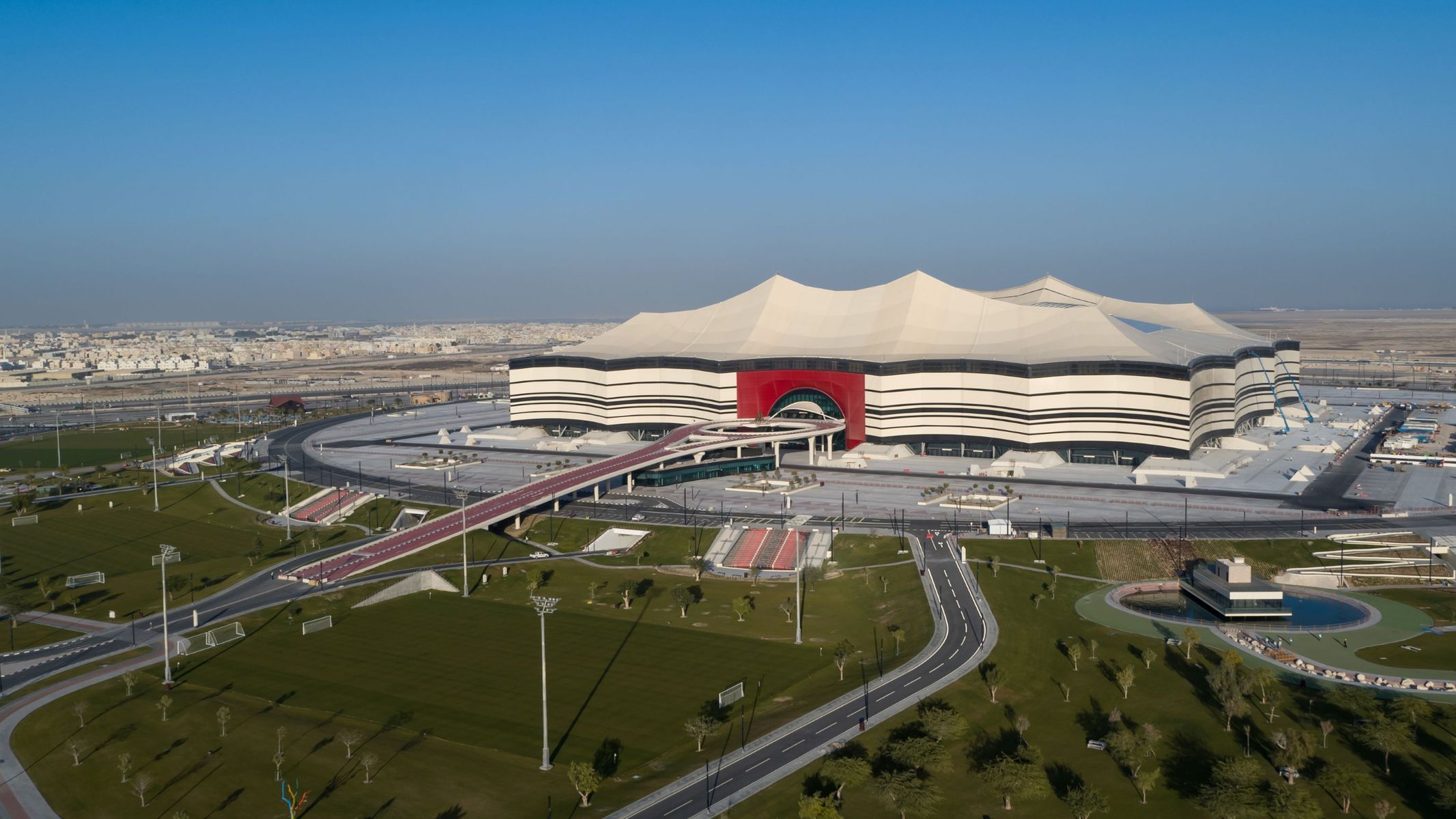 fotbal, MS 2020, Al Bayt Stadium