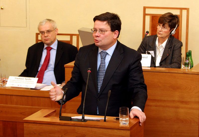 Alexandr Vondra, místopředseda vlády pro evropské záležitosti