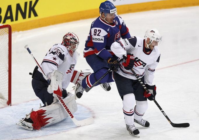 MS v hokeji 2012: USA - Slovensko (Howard, Golikoski, Radivojevič)