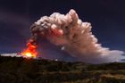 Kamčatský vulkán soptí, popel ohrožuje letecký provoz