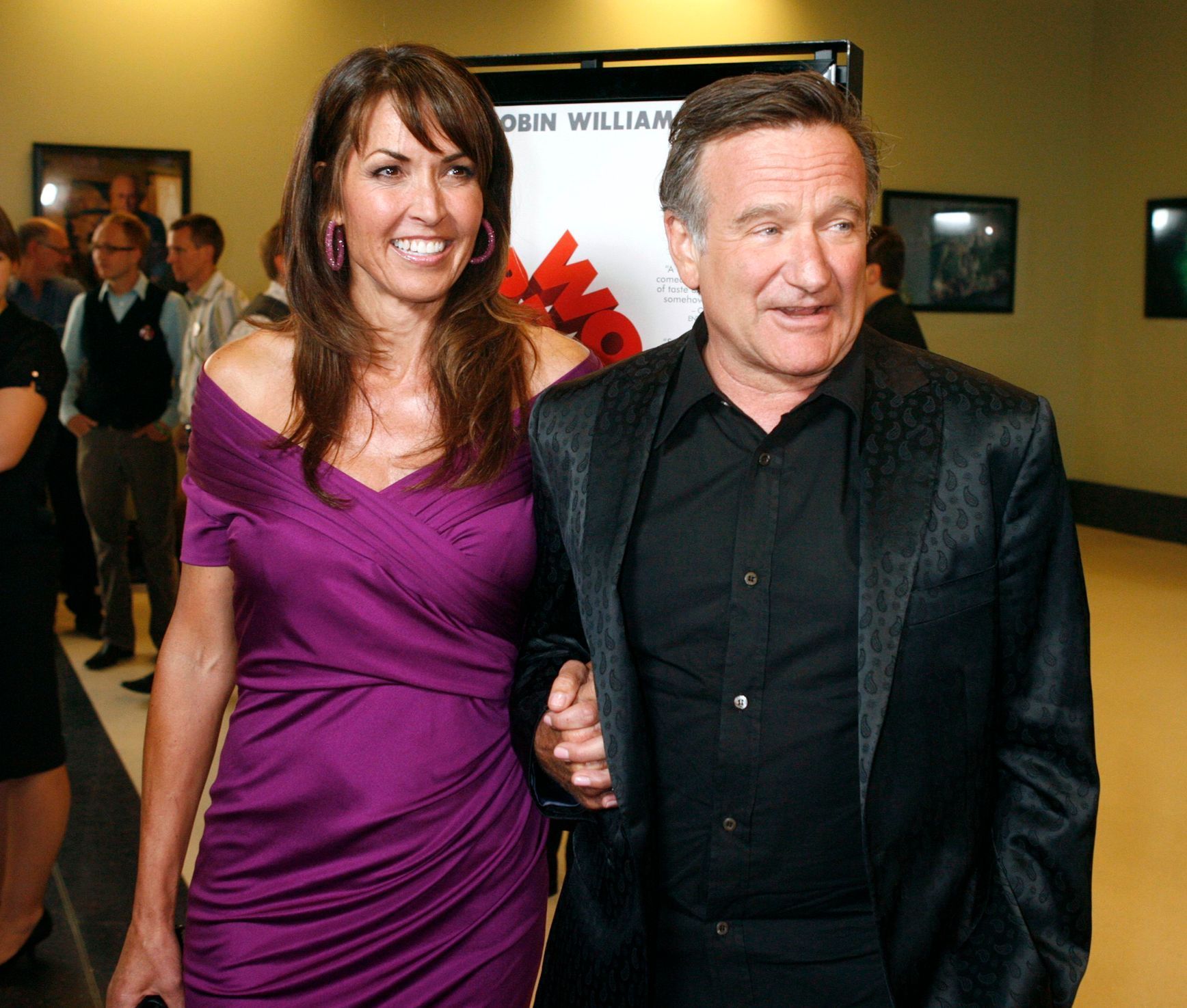 Robin Williams a jeho třetí žena Susan Schneider