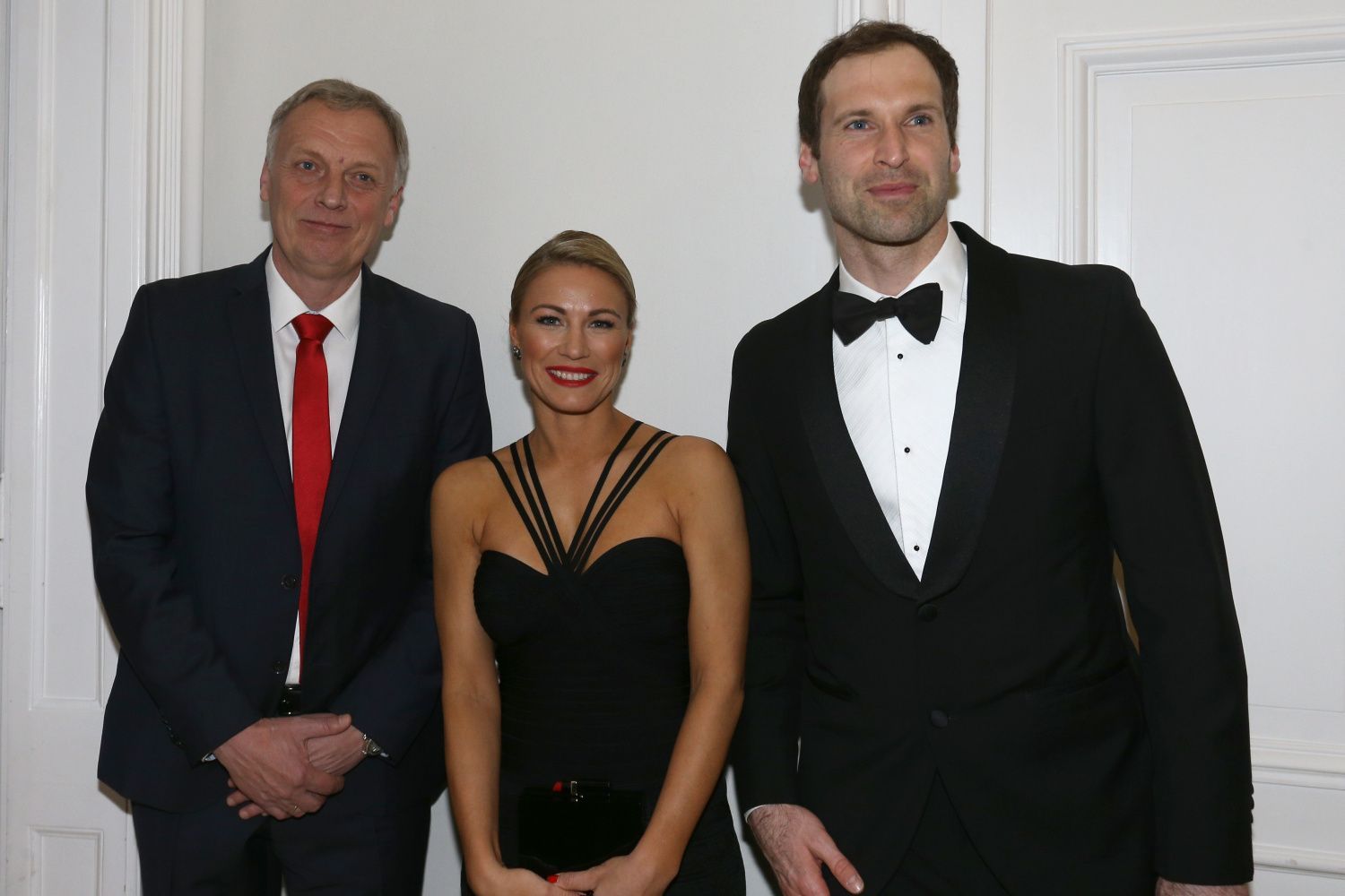 Fotbalista roku 2016: Petr Čech s manželkou Martinou