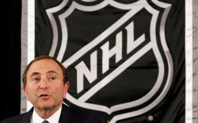 Komisionář NHL Gary Bettman