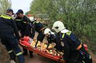 Srážka vlaků, 25 zraněných, 3 mrtví. Vše jako