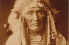 Young Hairy Wolf z kmene Vraních indiánů nebo též Absaroků. (Library of Congress, LC-USZC4-8824).