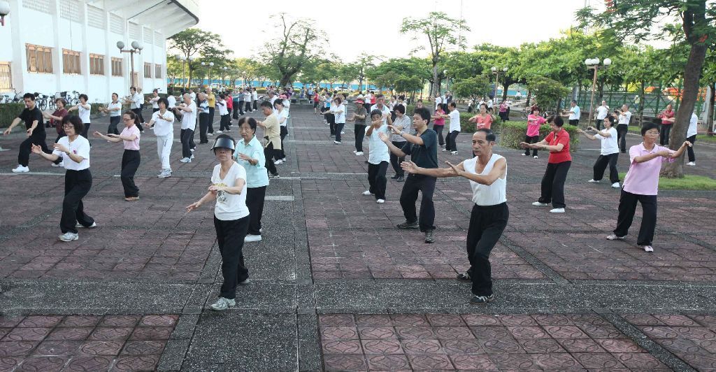 Tai-chi v Yilan