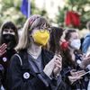 Demonstrace Milion chvilek Václavské náměstí 20. 5. 2021 za odstoupení Marie Benešové