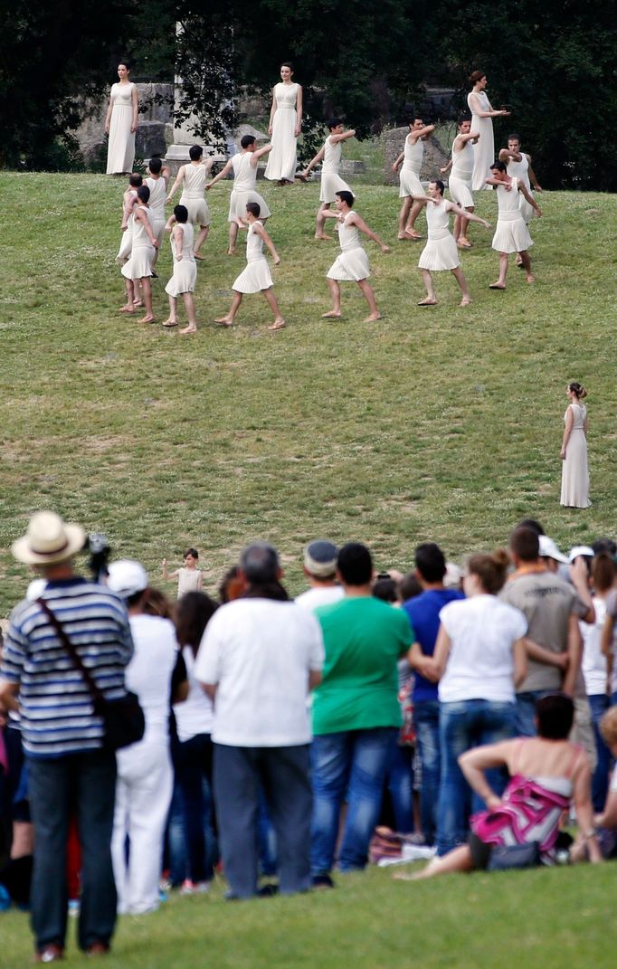 Olympijský ceremoniál v Olympii