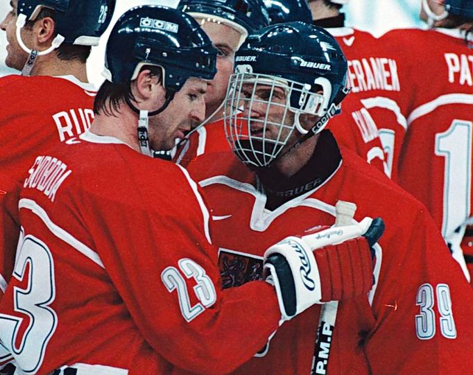 Nagano 1998: Petr Svoboda a Dominik Hašek