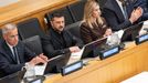 V sídle OSN se jednalo o unesených ukrajinských dětech. Před delegáty promluvil nejen ukrajinský prezident Volodymyr Zelensky se svou chotí, ale i prezident Petr Pavel.