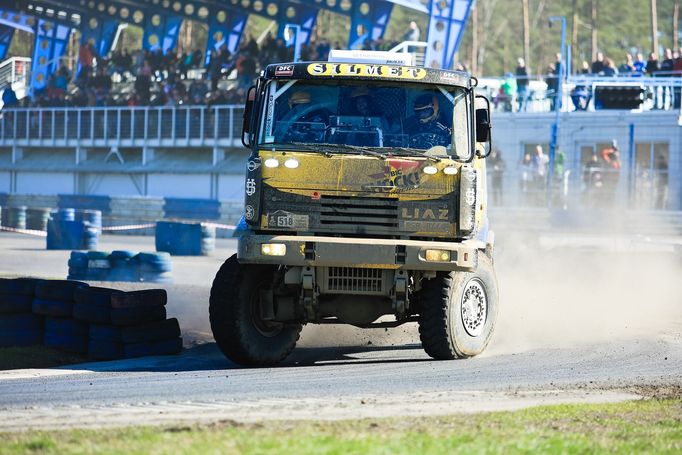 Dakar setkání v Sosnové 2017: Martin Macík, Liaz