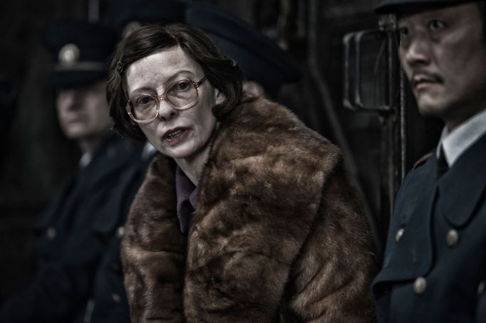 Tilda Swinton ve filmu Snowpiercer.