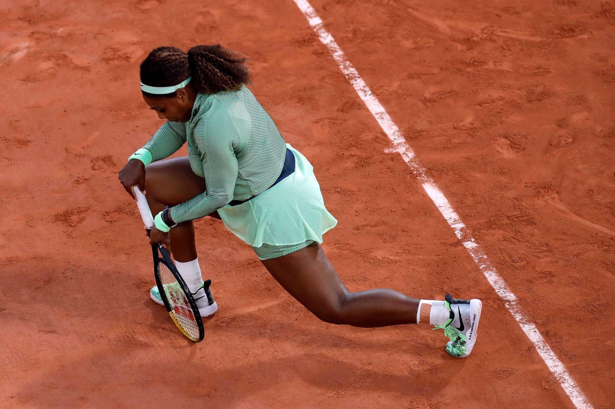 French Open, 2. den (Serena Williamsová)