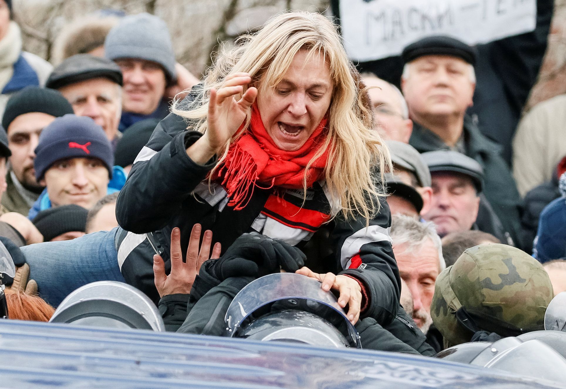 Dramatické zatčení Michaila Saakašviliho