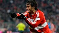 Luca Toni a jeho oslava vítězné branky