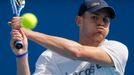 Andy Roddick se připravuje v Melbourne Parku na Australian Open