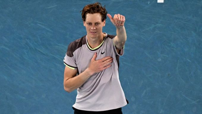 Finále Australian Open 2024 Jannik Sinner -  Daniil Medveděv