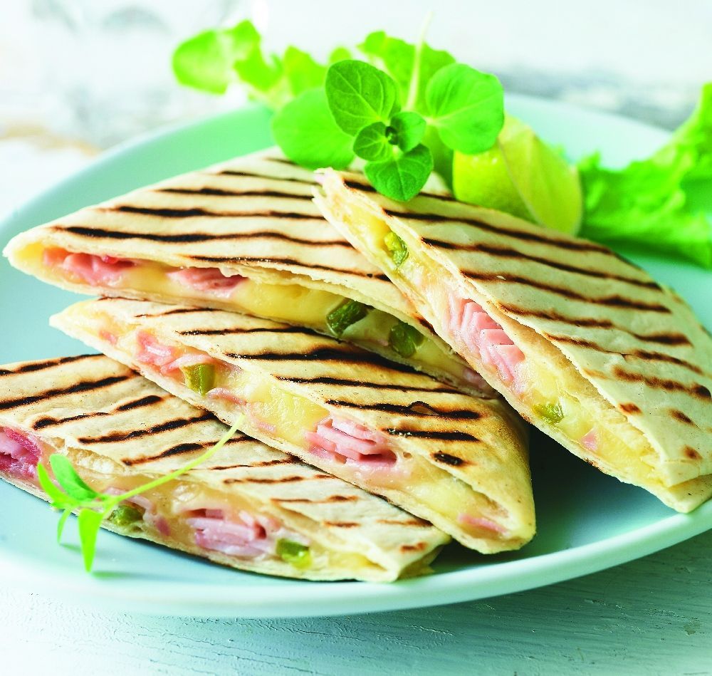 Recept - Quesadillas se šunkou a sýrem