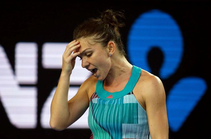 Simona Halepová na Australian Open 2016