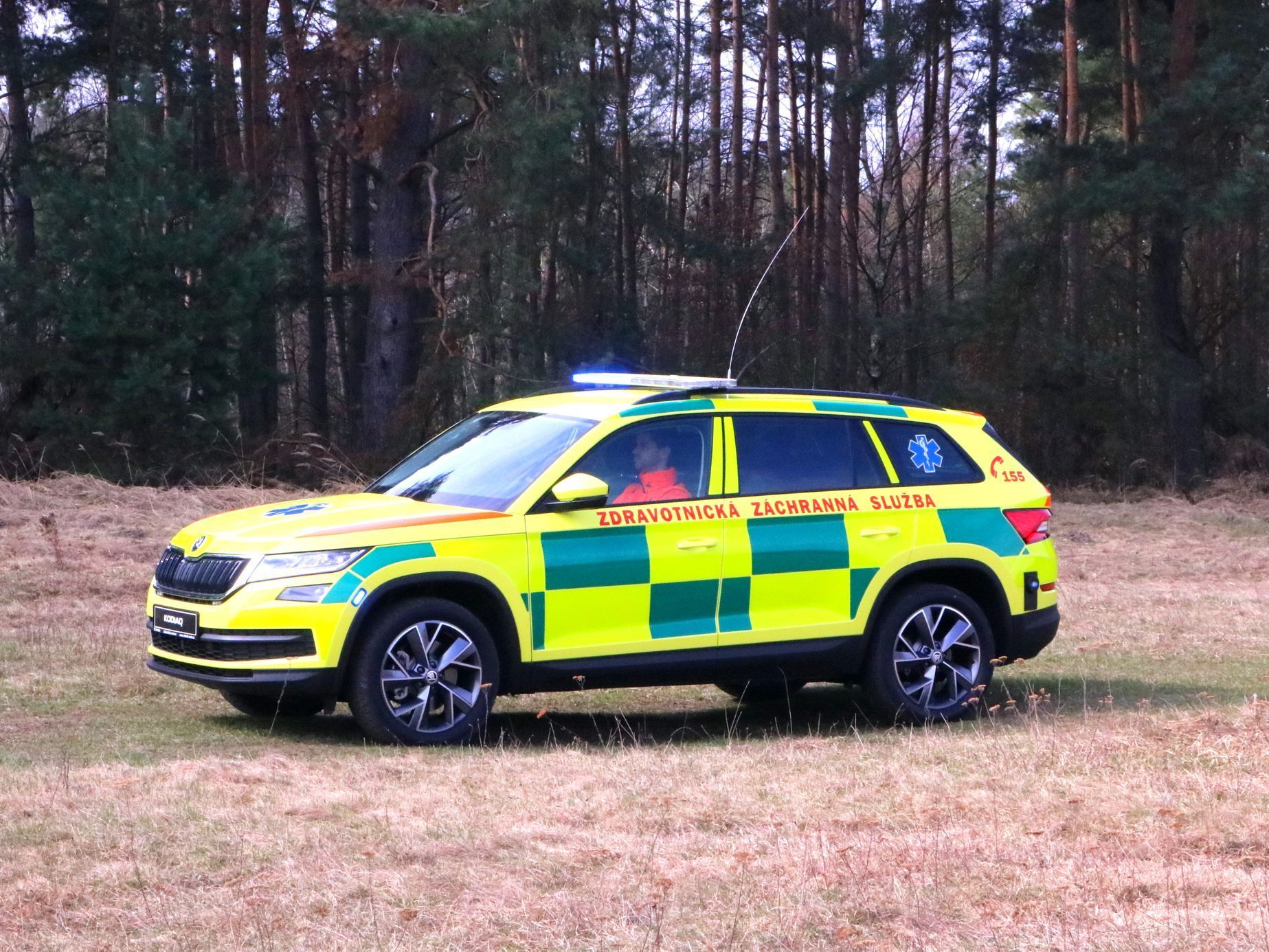 Škoda Kodiaq záchranář